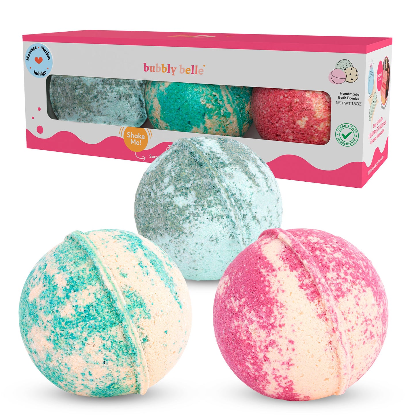 Massage, Mellow, Indulge - Gift Boxed