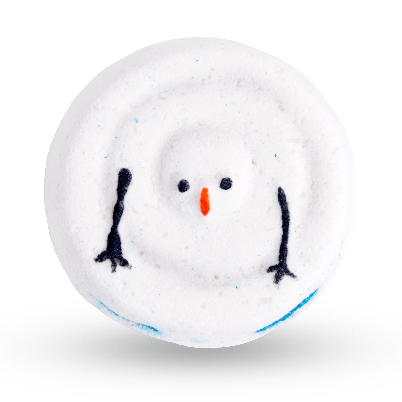 Melting Snowman - 2 Pack Bath Bombs with Rings Gift Boxed
