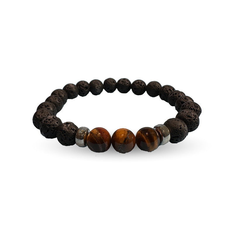 Tiger's Eye Essential Oil Diffuser Bracelet