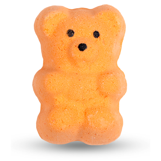 Orange Bubbly Bear