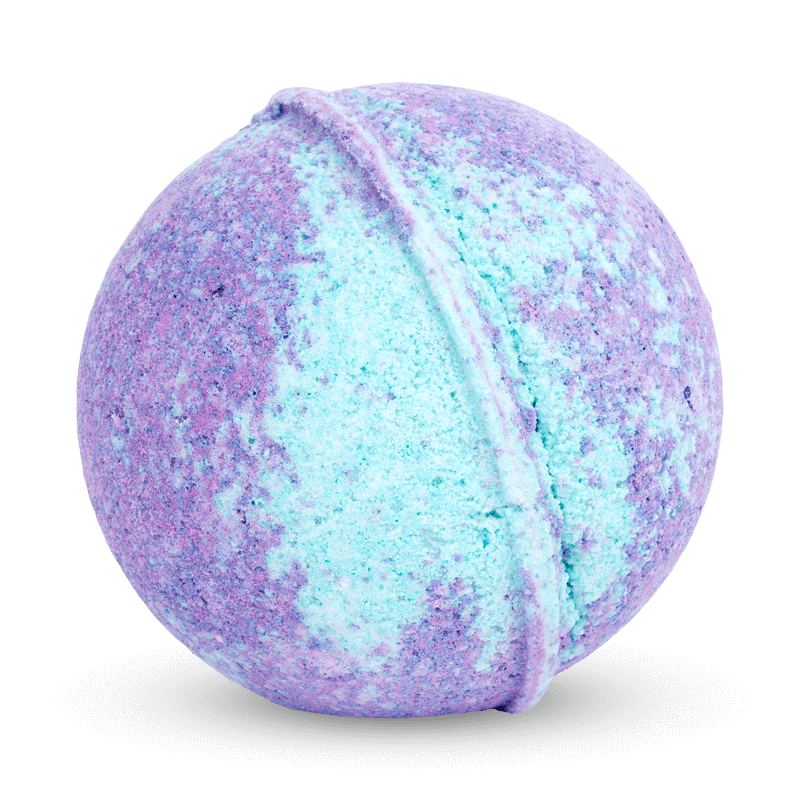 Purple online bath bomb