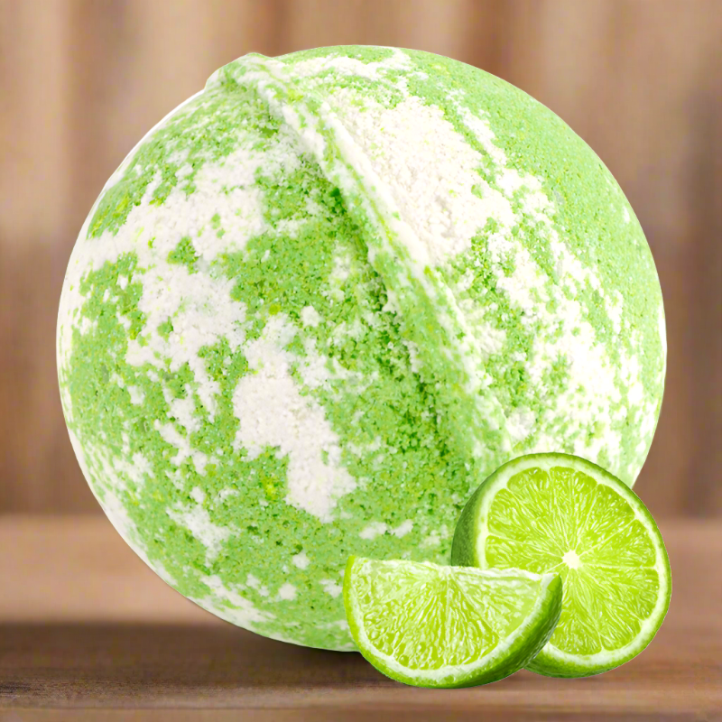Lime Zest Bath Bomb (6oz w/Ring)