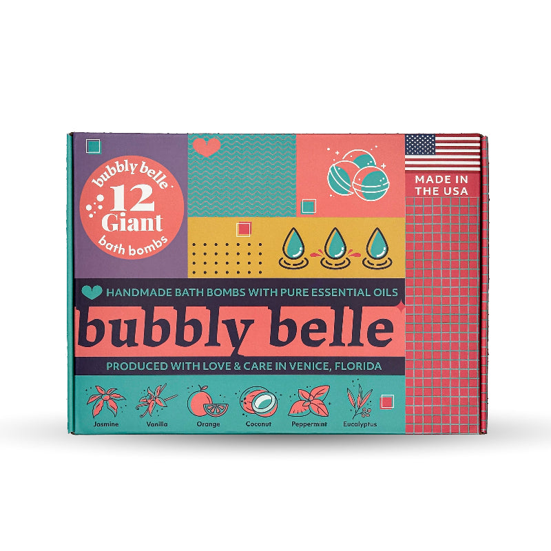 Docena de burbujas de 5 oz - Paquete de 12 en caja (sin anillos)