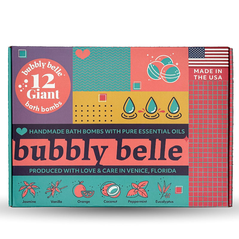 Bubbly Dozen - Paquet de 12 en boîte (sans anneaux à l'intérieur)
