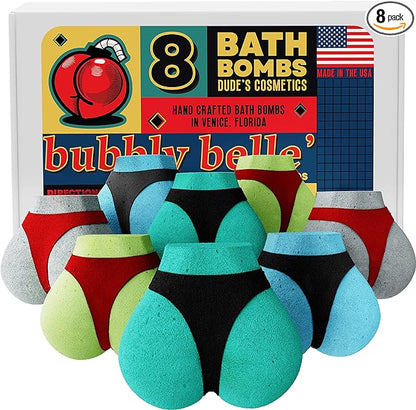 Men's Shower Steamers & Booty Bath Bombs Bundle