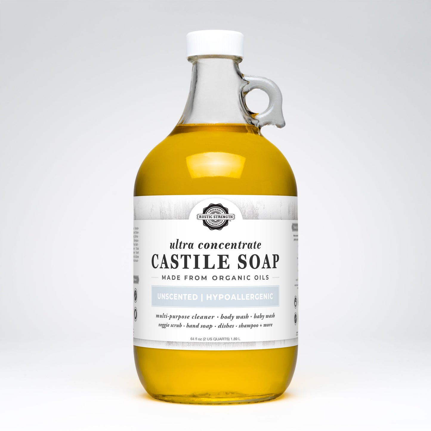 Castile Soap - Ultra Concentrate | Unscented