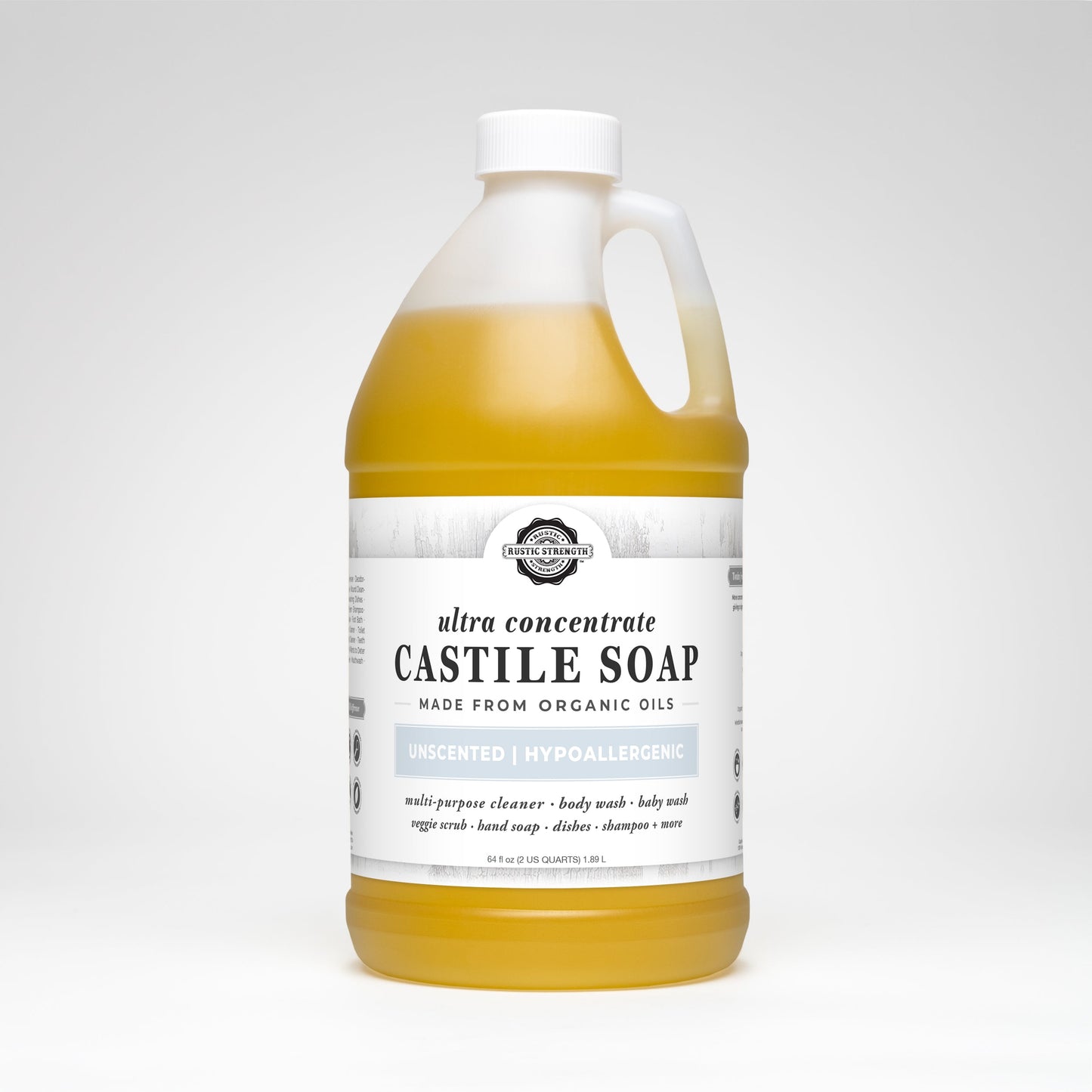 Castile Soap - Ultra Concentrate | Unscented