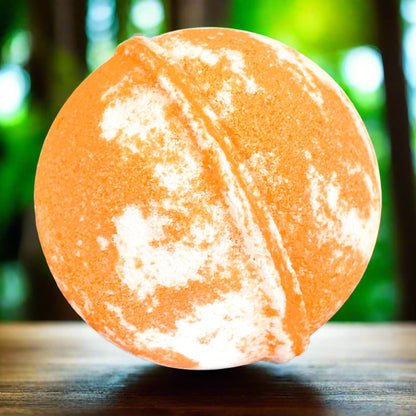 Orange Coconut Bath Bomb (6oz w/Ring)