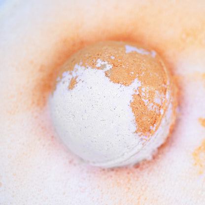 Orange Coconut Bath Bomb (6oz w/Ring)