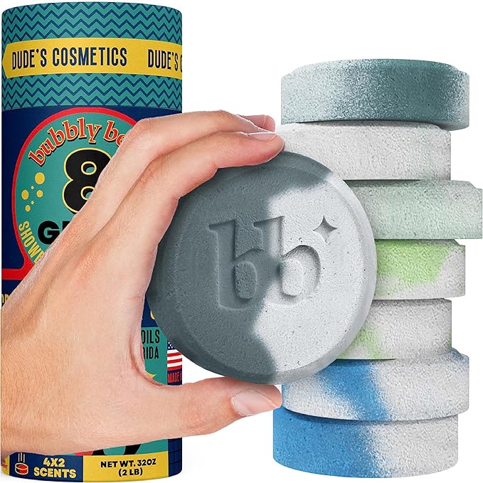 Men's Shower Steamers & Booty Bath Bombs Bundle