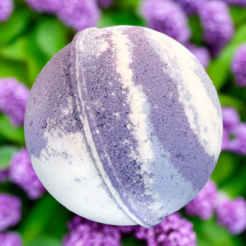 Bombe de bain lilas sauvage