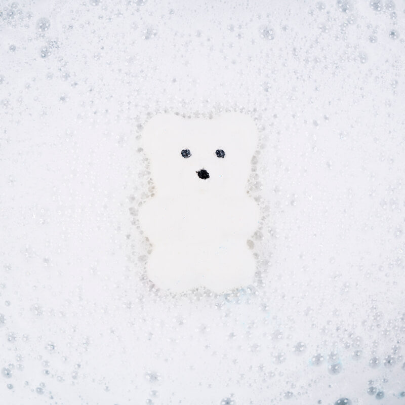 White Bubbly Bear