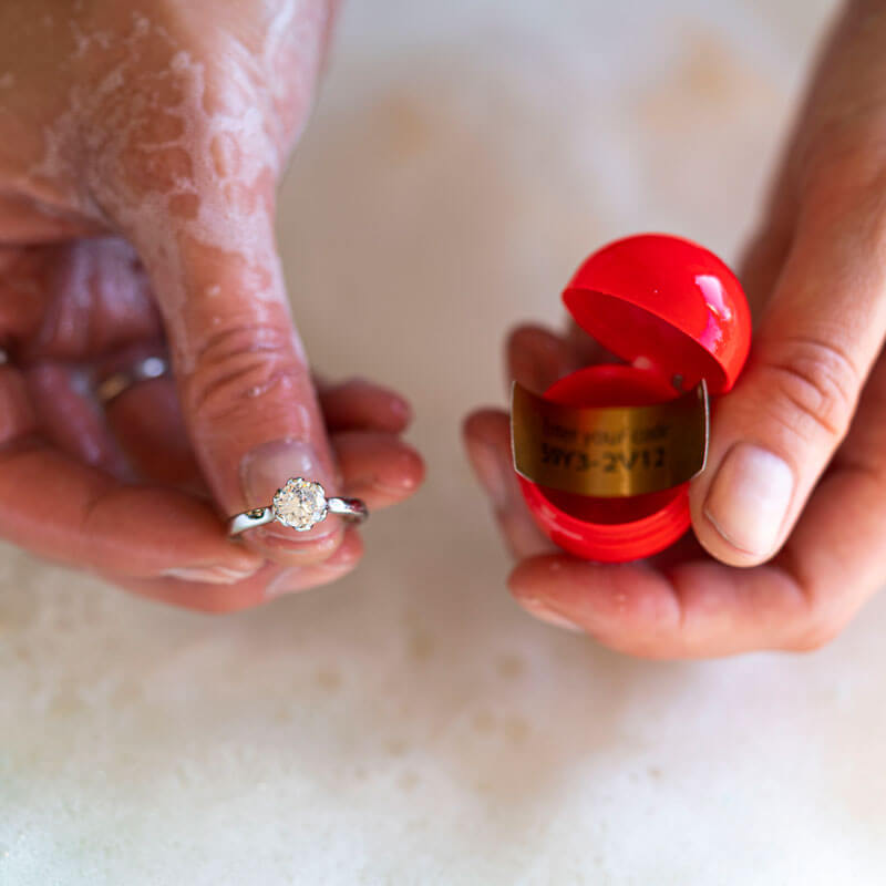 Bombe de bain de paix