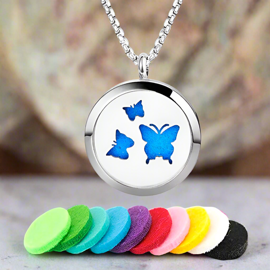 Butterfly Diffuser Necklace