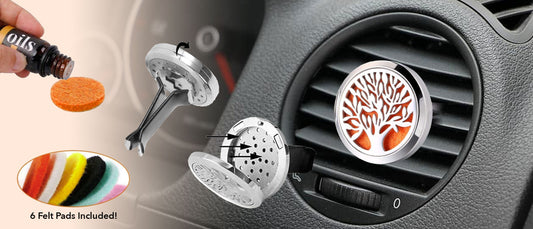 Essential Oil Car Vent Diffuser (2-Pack)