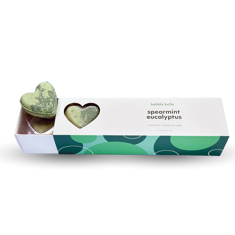 Bombes de bain au babeurre et à la menthe verte et à l'eucalyptus (paquet de 8)