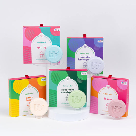 Shower Steamer Assortment Bundle (20 steamers + 5 rings)