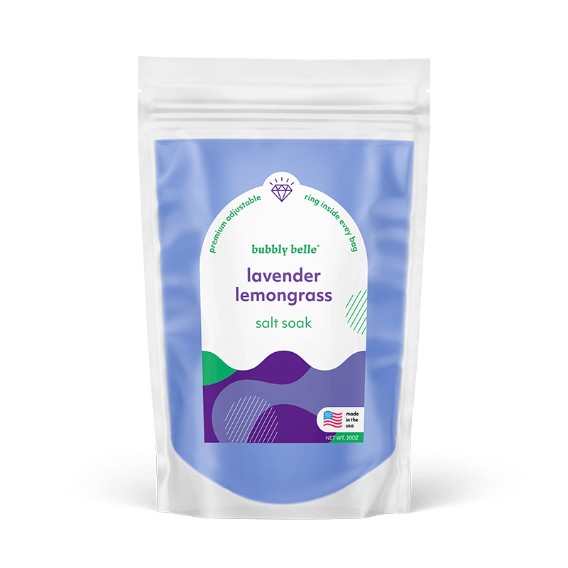 Lavender Lemongrass Salt Soak