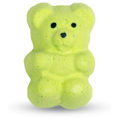 Bombe de bain Green Bubbly Bear (6 oz avec anneau)