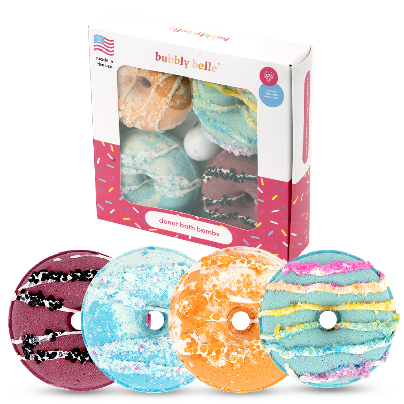 Sugared Donuts (4 Pack) + Ring