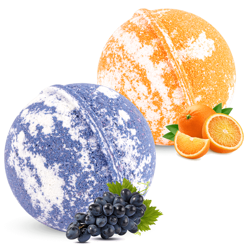 Paquete de uva naranja