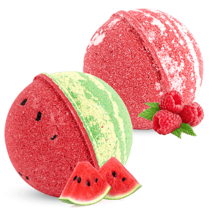 Watermelon Smoothie + Raspberry Sorbet