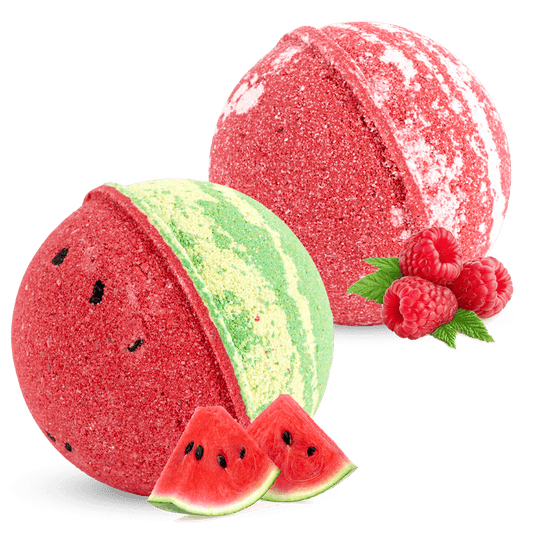 Watermelon Smoothie + Raspberry Sorbet