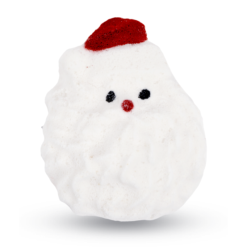 Santa Face Bath Bomb with Ring