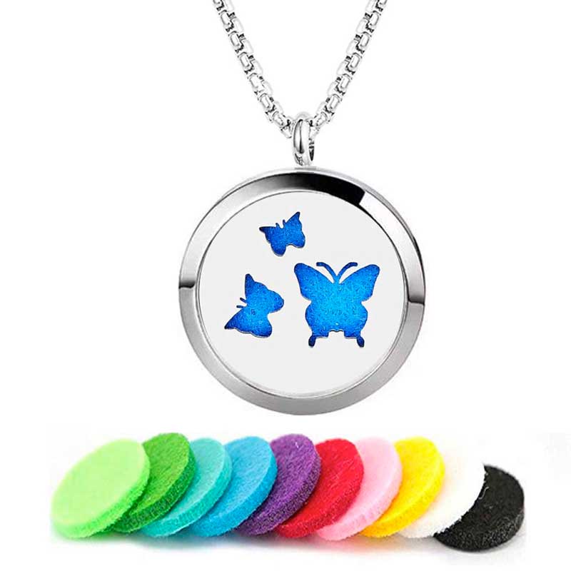 Butterfly Diffuser Necklace