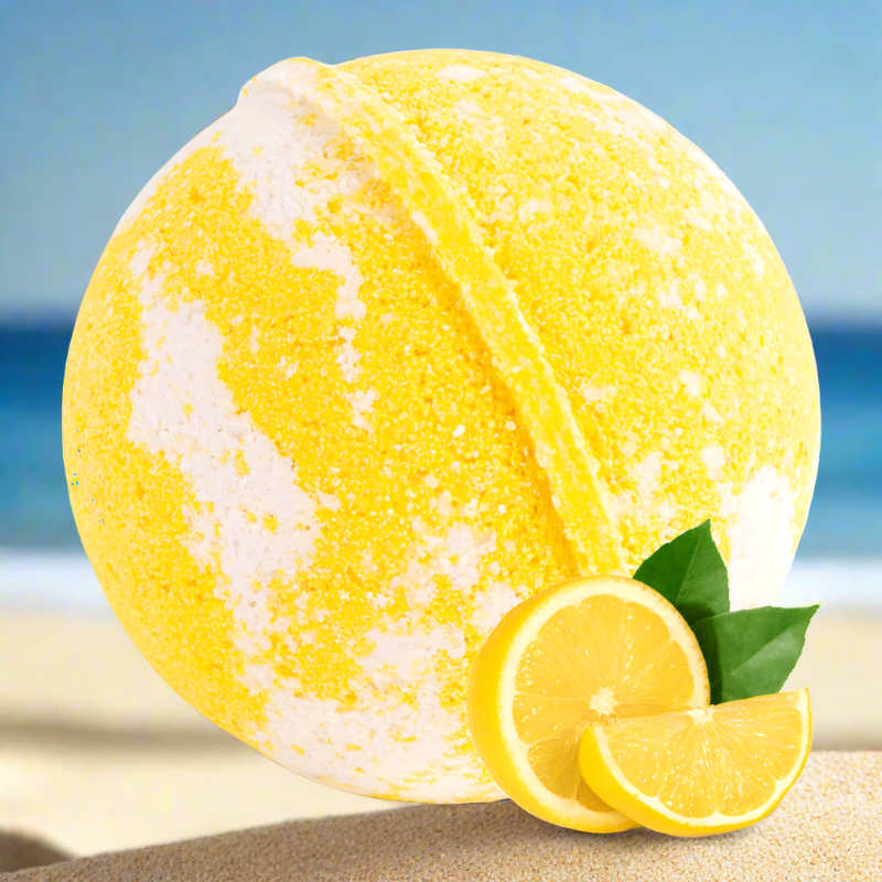 Lemon Drop Bath Bomb (6oz w/Ring)